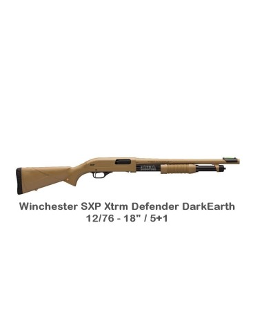 Winchester SXP Defender DarkEarth - 12/76 - 18" - 5+1r