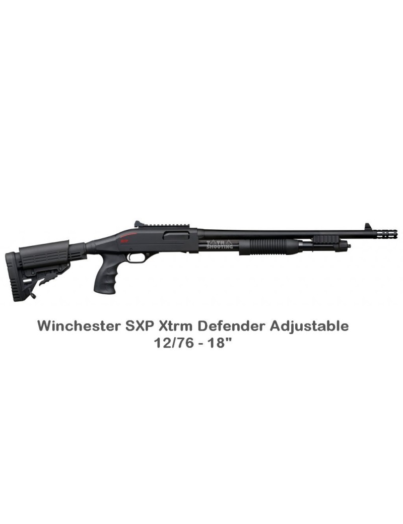 Winchester SXP Defender Adjustable - 12/76 - 18" - 5+1r